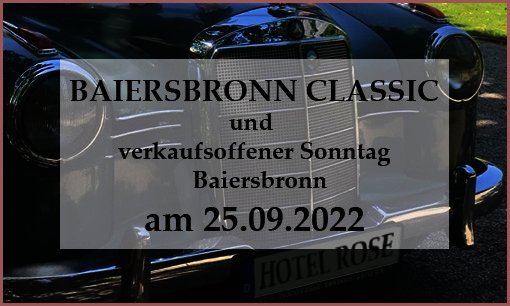 [Translate to English:] Baiersbronn Classic und verkaufsoffener Sonntag