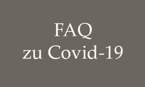 Bildkachel für News zu aktuellen FAQ hinsichtlich Covid-19