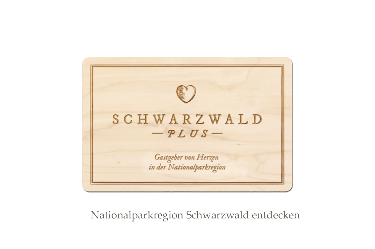 Schwarzwaldplus-Gastgeber Aushang