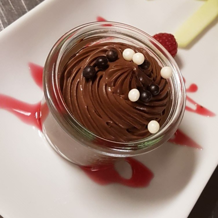 Schokoladendessert im Hotel Rose Baiersbronn speisen