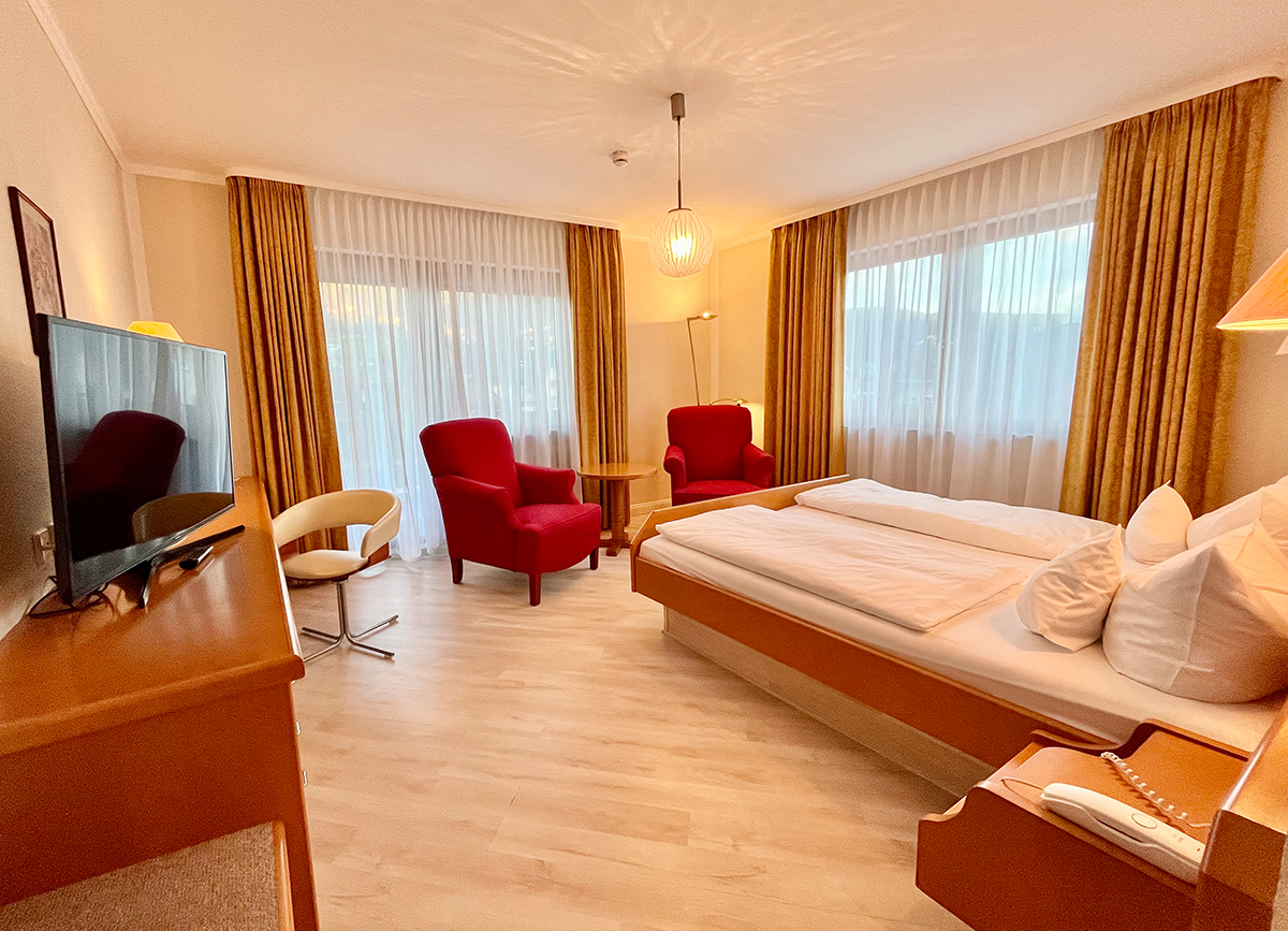 Übernachten in Baiersbronn im Hotel Rose Doppelzimmer